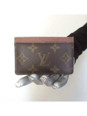 Louis Vuitton Monogram Card Holder Ebony & Armagnac